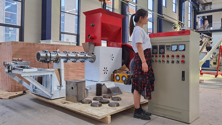 Brand new crab pellet making machine in the Philippines